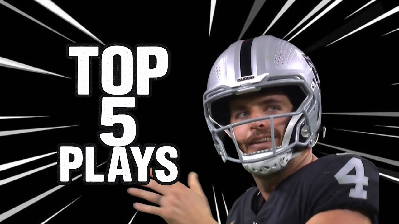 Derek Carr Breaks Down His Top 5 Career Plays