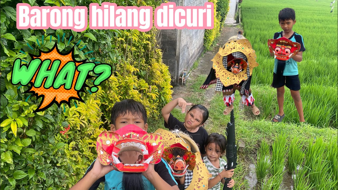 Barong bangkung di curi orang #barong #bali #fypシ #bocil 