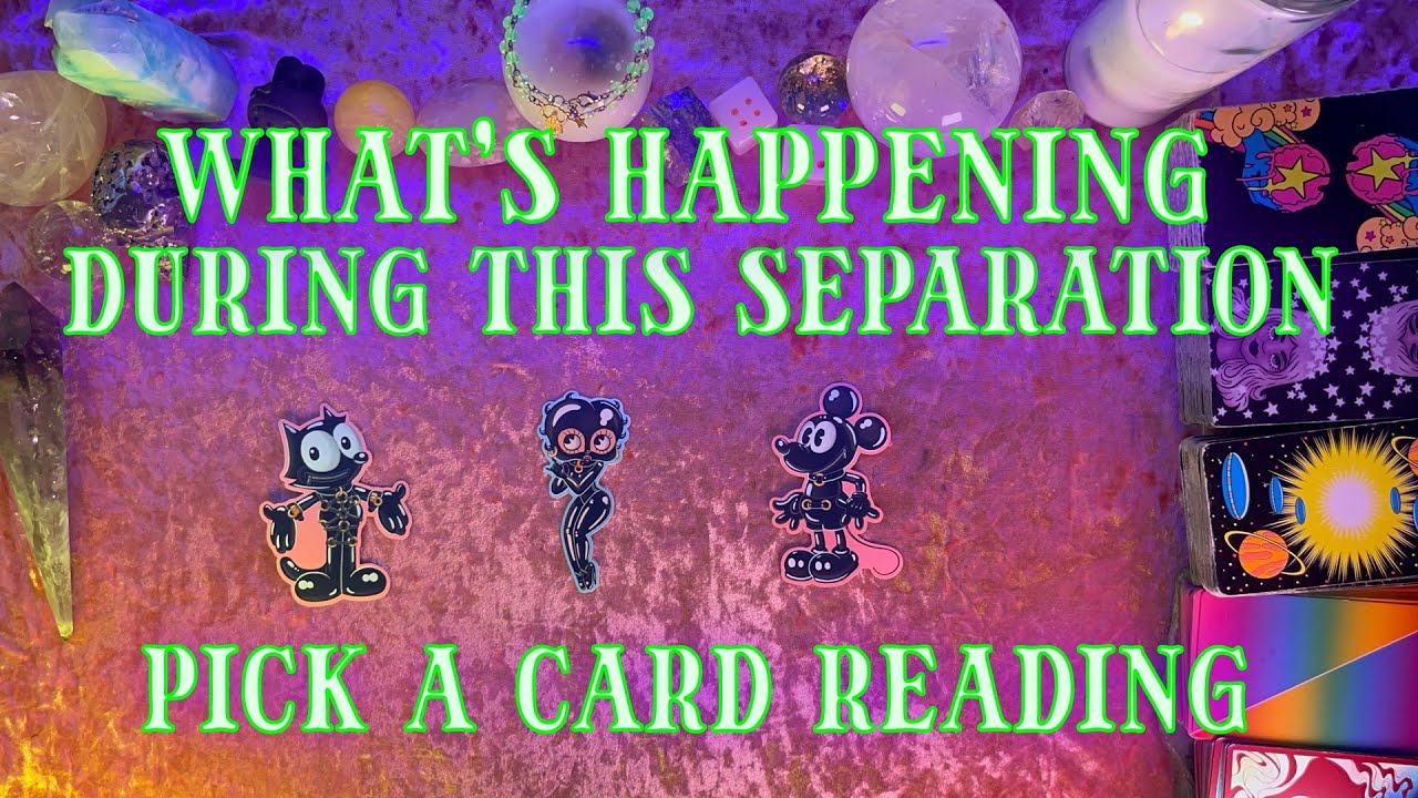 What&rsquo;s Happening during this Separation? ❤️&zwj;🩹 timeless Tarot Pick a Card Love Reading 💖