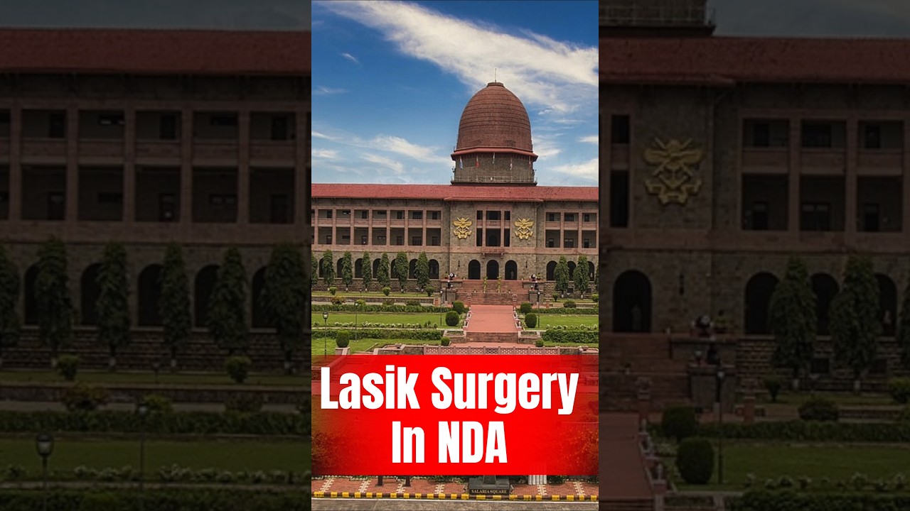 Lasik Surgery In NDA 😯 #nda #nda2025 #ndamedicals #ndaexamtips