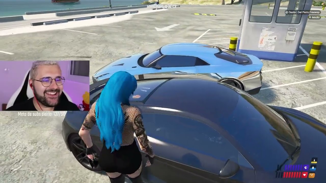 Batata e Felipe brigam e acaba em sequestro com direito A DARK 😱 Park Tiffany GTA RP