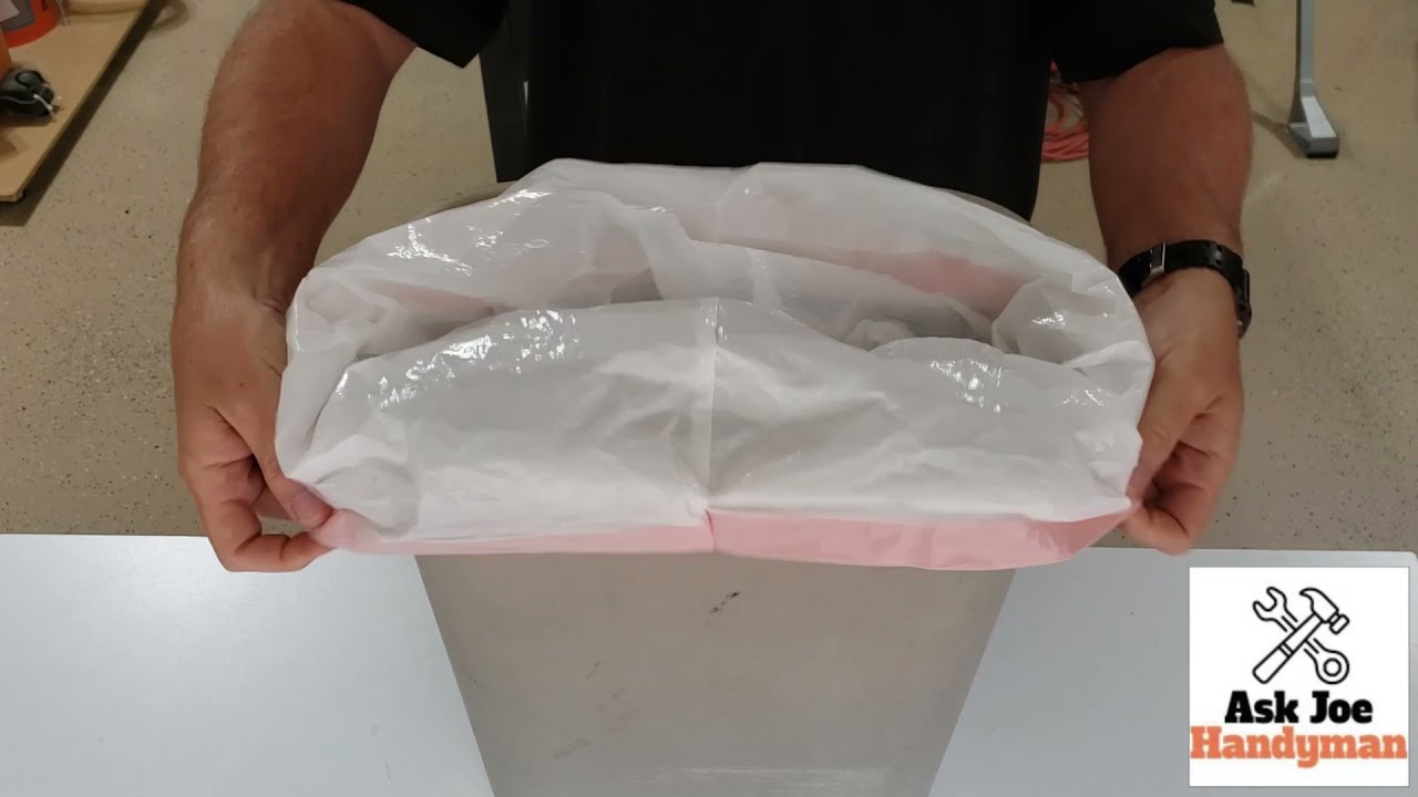 No More Falling Trash Bags with this Simple Trash Bag Hack - Ask Joe Handyman
