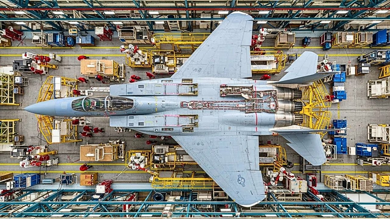 Inside the F-15EX Eagle II Jet Factory: Building the World&rsquo;s Most Advanced Strike Fighter
