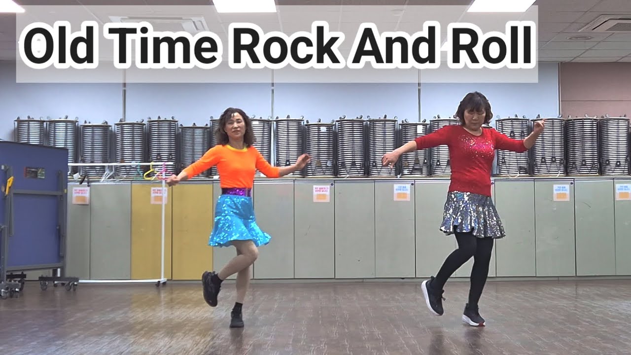 Old Time Rock And Roll Line Dance/Improver