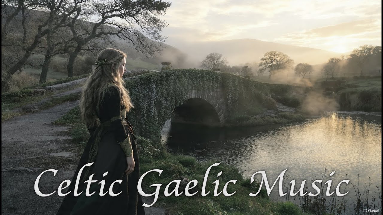 Celtic Twilight & Ocean Light 🌅 Irish Gaelic Vocals, Harp & Healing Waves
