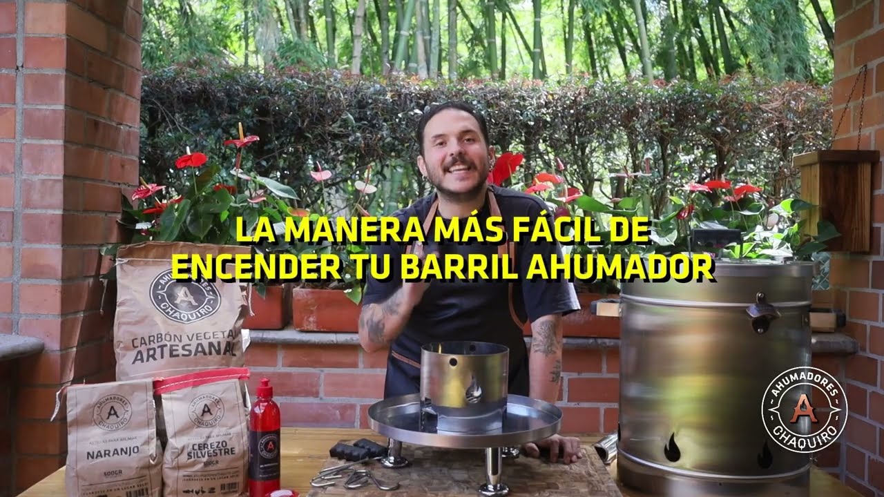 ¿Cómo funciona un barril ahumador?