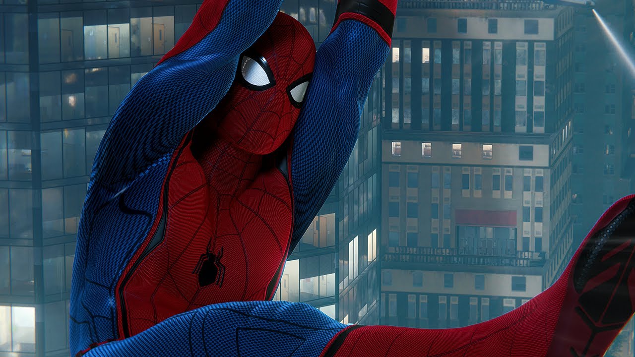 Spider-Man PS5 - Homecoming / Stark Suit Free Roam (4K)