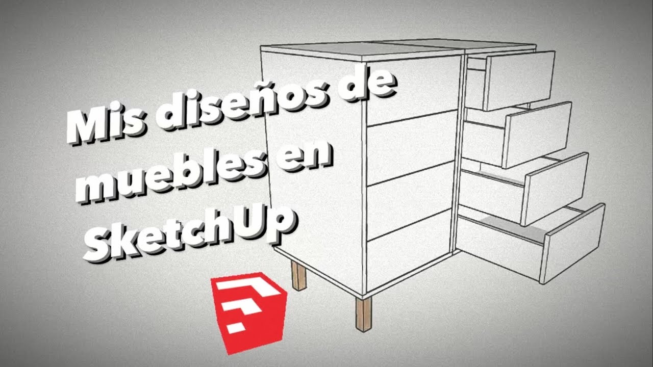 Como Uso YO el SKETCHUP en mis muebles!