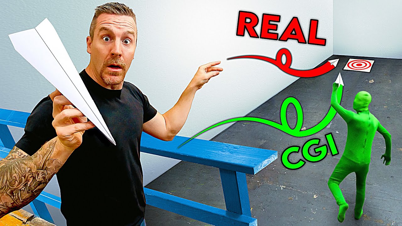 We Compete to Make REAL vs CGi Trickshots #3