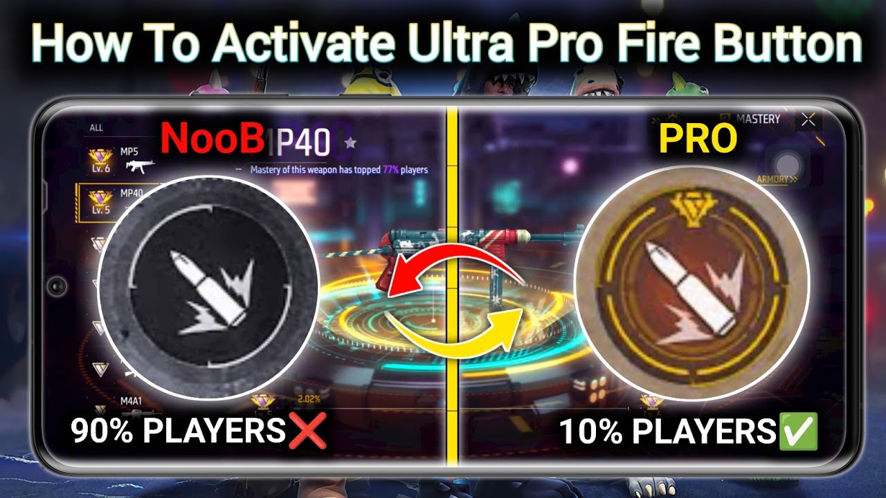 How To Change Fire Button Colour In Free Fire (2026) | How To Use Red Fire Button In Free Fire