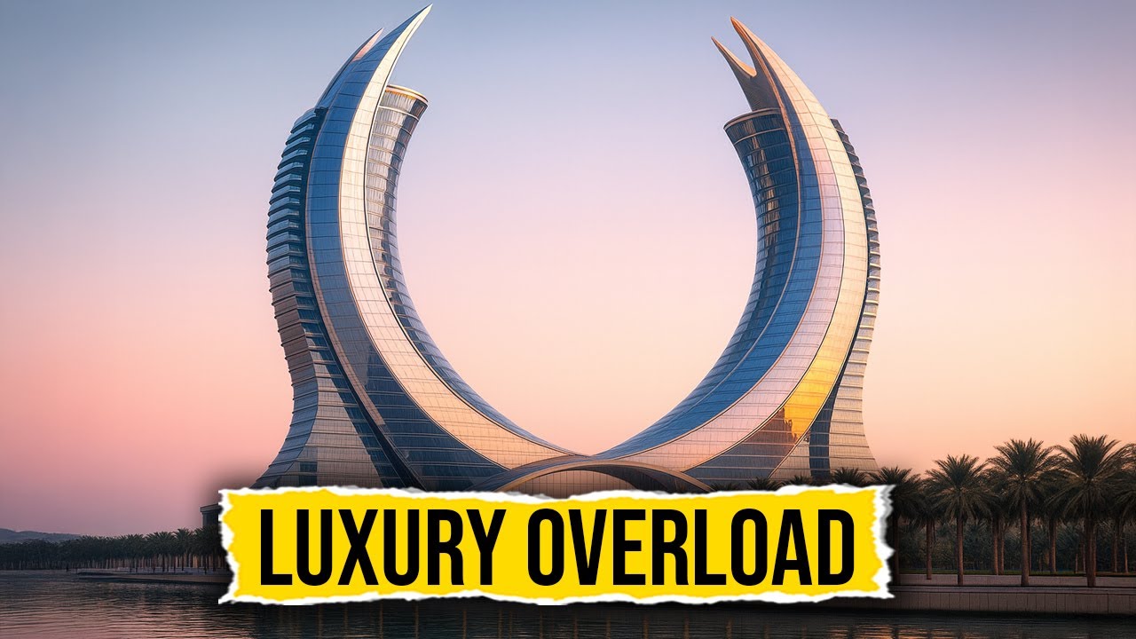 INSIDE Qatar's $1 Billion 6-Star Raffles Doha Hotel in Katara Towers