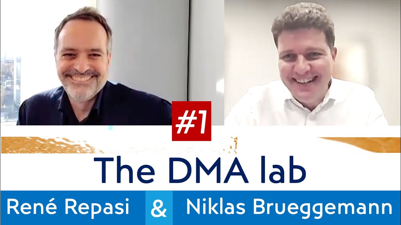 The DMA Lab #1: René Repasi & Niklas Brüggemann: DMA Review | DMA & Geopolitics | Goals, Enforcement