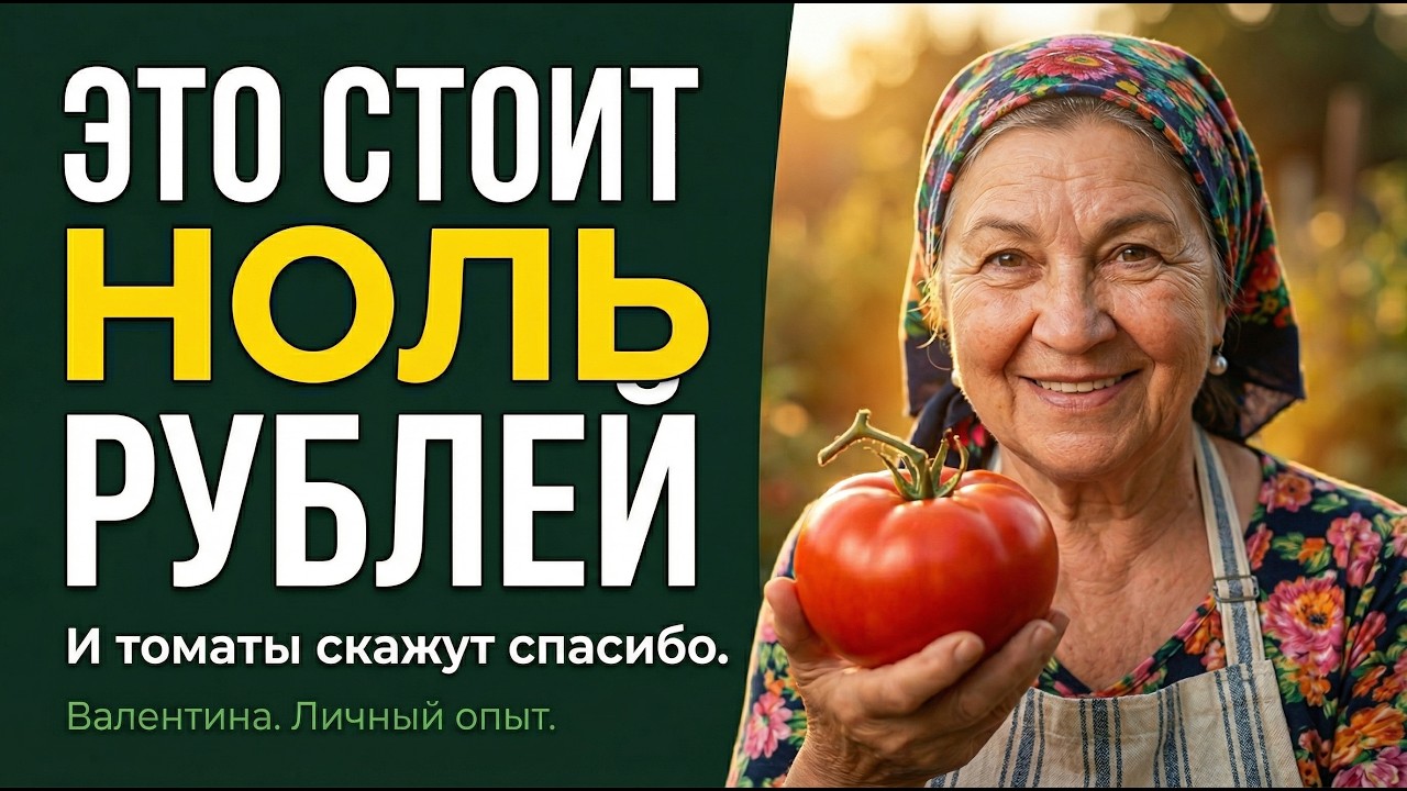 ВЫ КАЖДЫЙ ДЕНЬ ВЫБРАСЫВАЕТЕ ЭТО!!! Пока ваши томаты об этом мечтают
