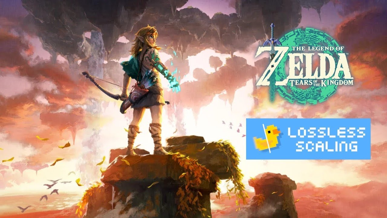The Legend of Zelda Tears of the Kingdom: 60FPS Lossless Scaling Steam Deck