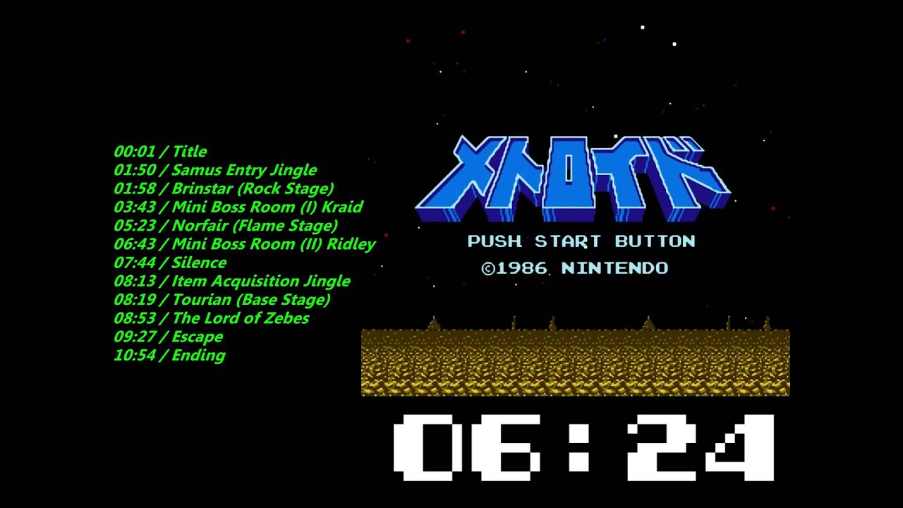 Nes: Metroid Soundtrack (FDS)