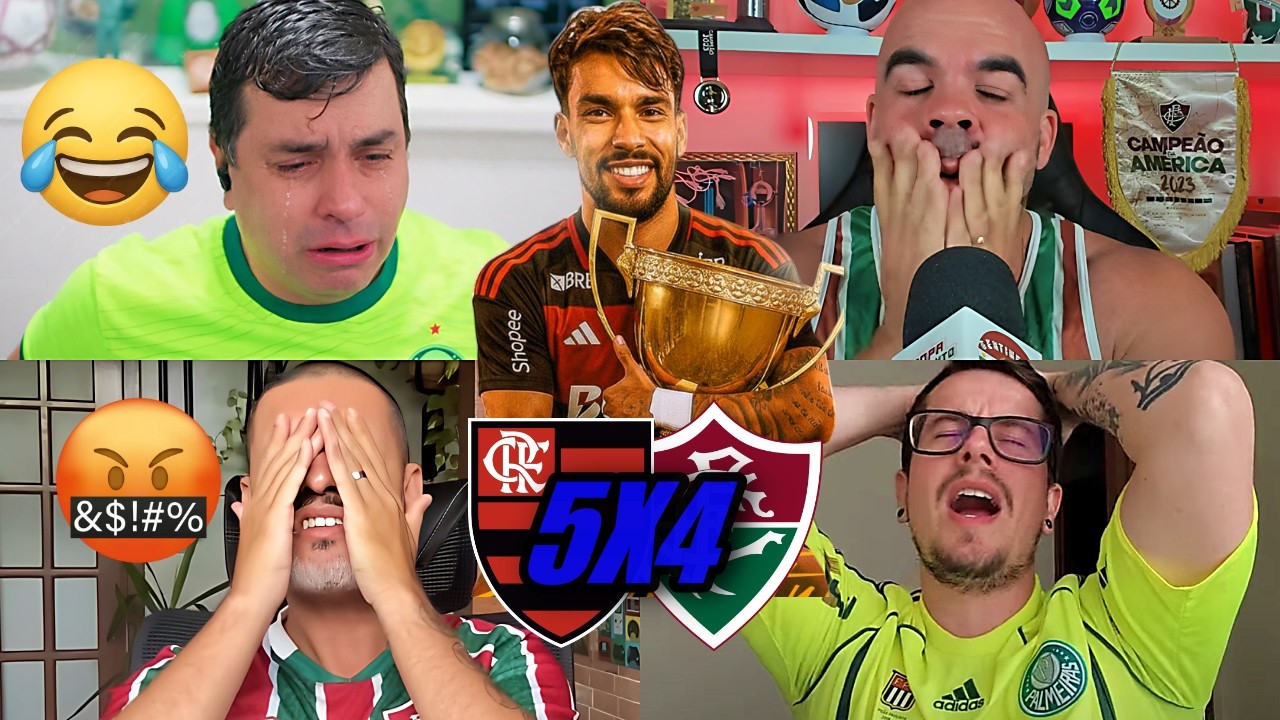 REAÇÕES DOS RIVAIS SECANDO O FLAMENGO NO TÍTULO CARIOCA 2026