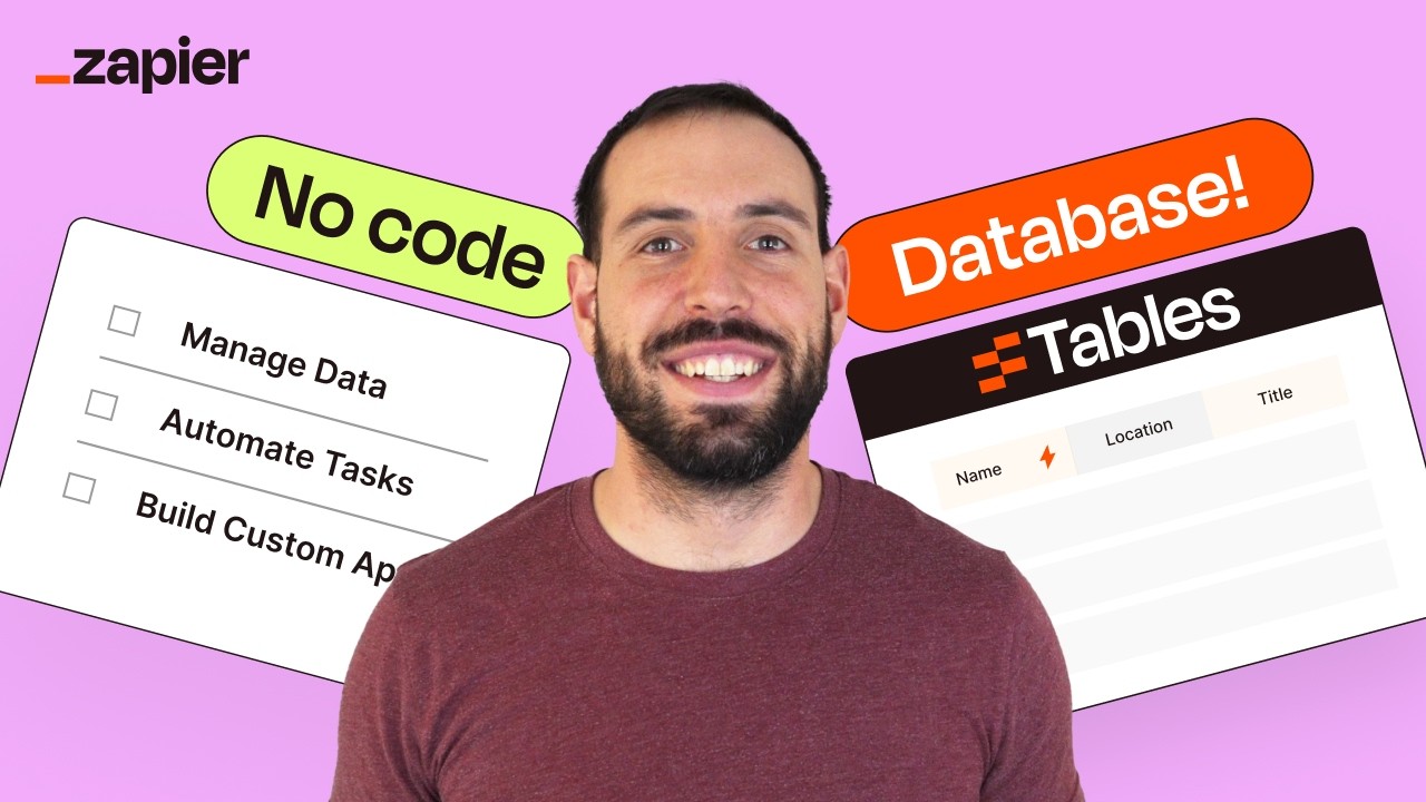 When Should I Use Zapier Tables? | Perfect For No Code Database Workflow Automation