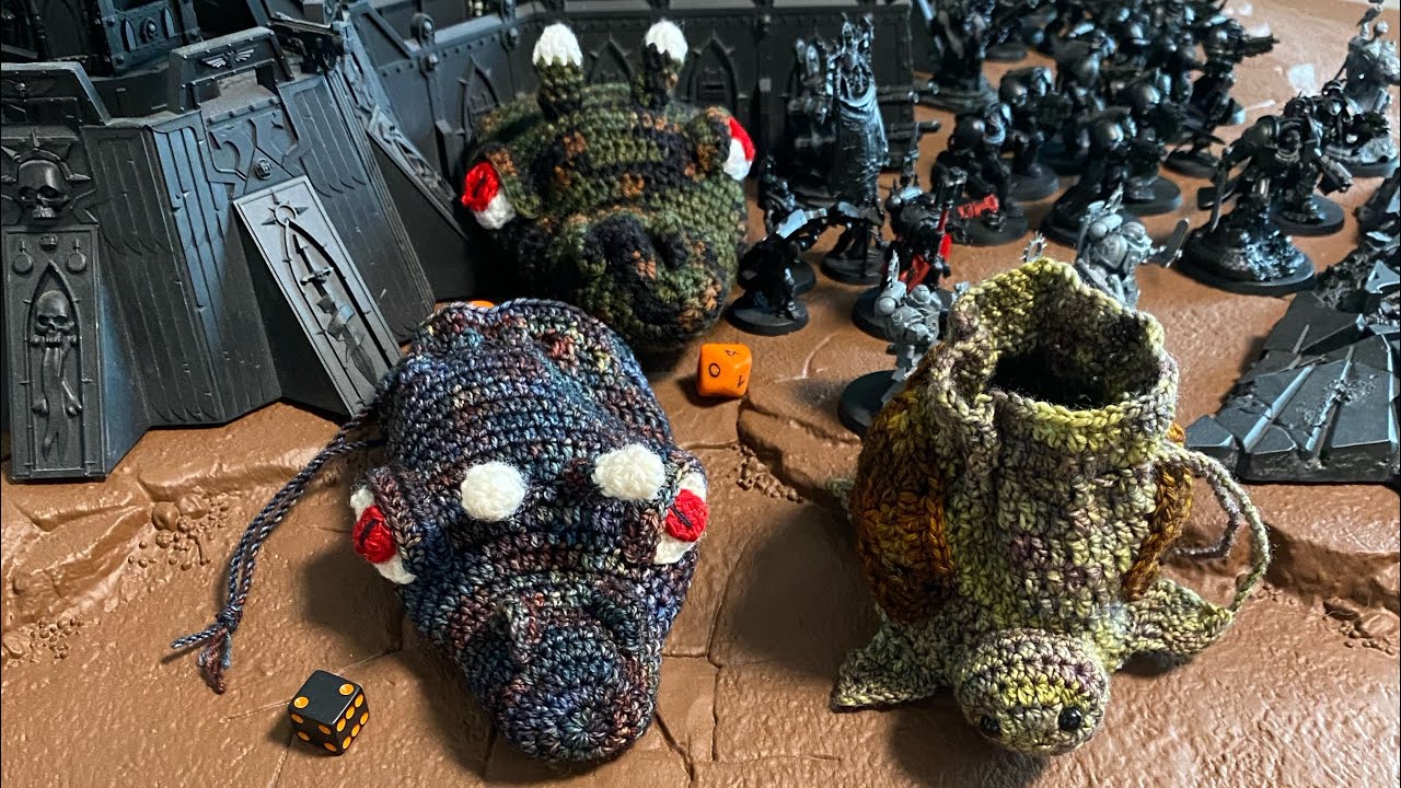 Fantastic Fantasy Dice Bags: A Crocheter's Guide to 19 Magical Designs
