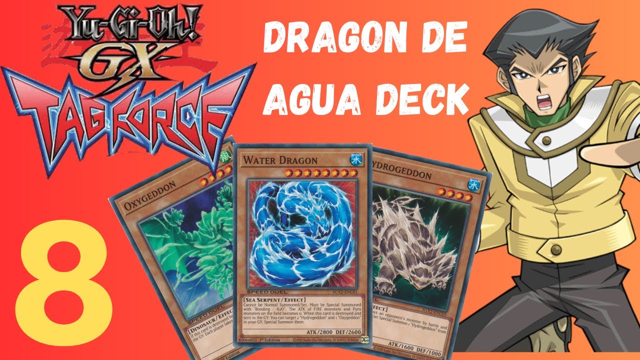 Creamos el deck Dragón de Agua | Tenemos nuevos packs disponibles | YU-GI-OH! TAG FORCE - PARTE 8