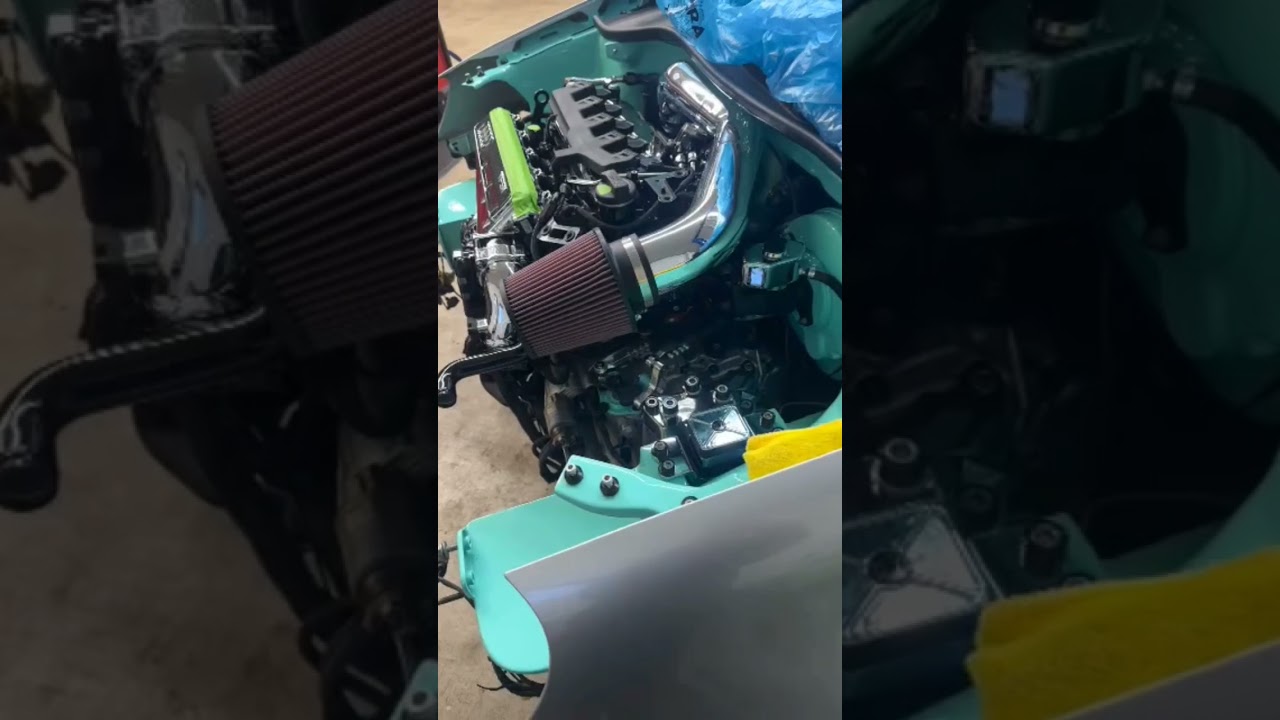 Insane engine swap: TTRS 2.5TFSI into a mk5 VW GTI