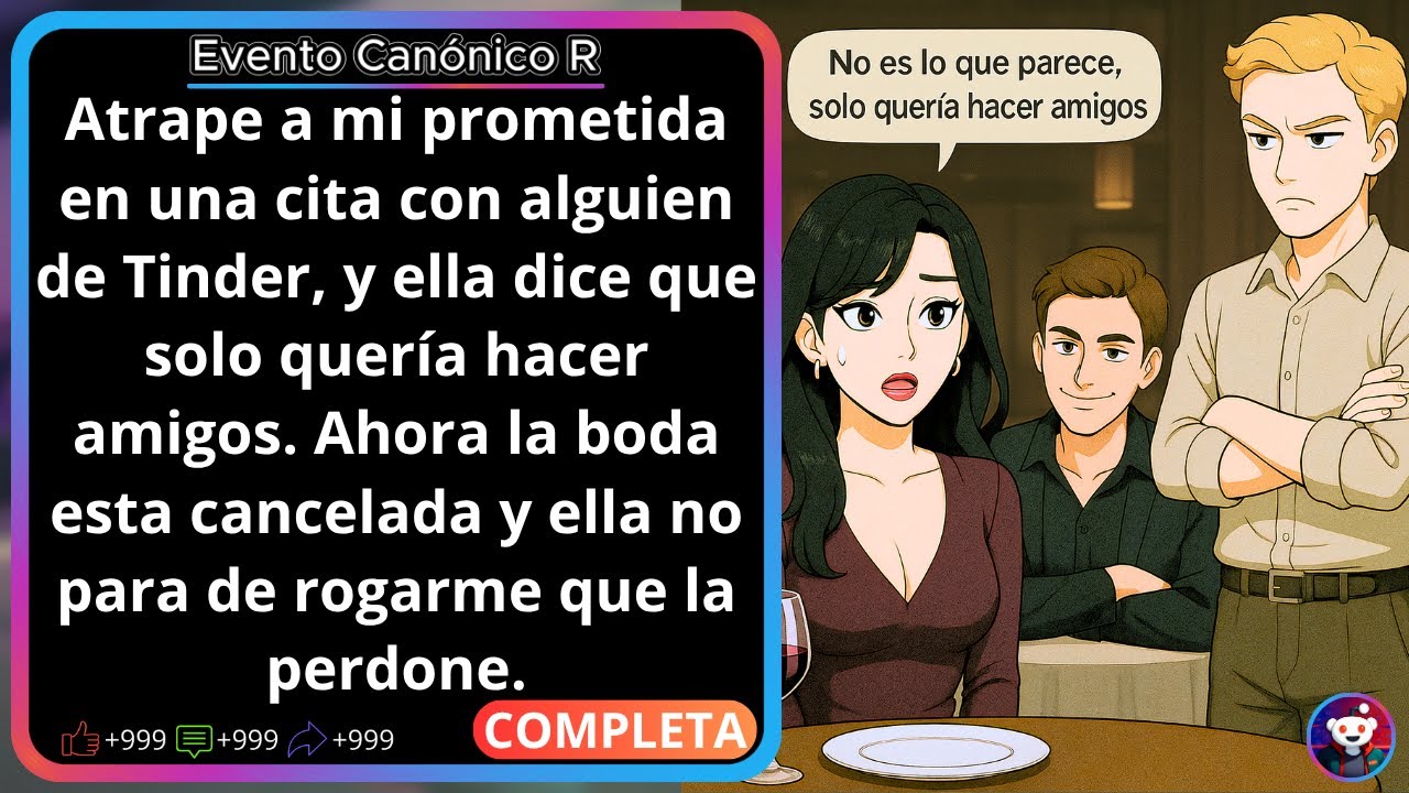 Mi prometida tenía una cuenta de Tinder secreta. Así que la pille con un perfil falso