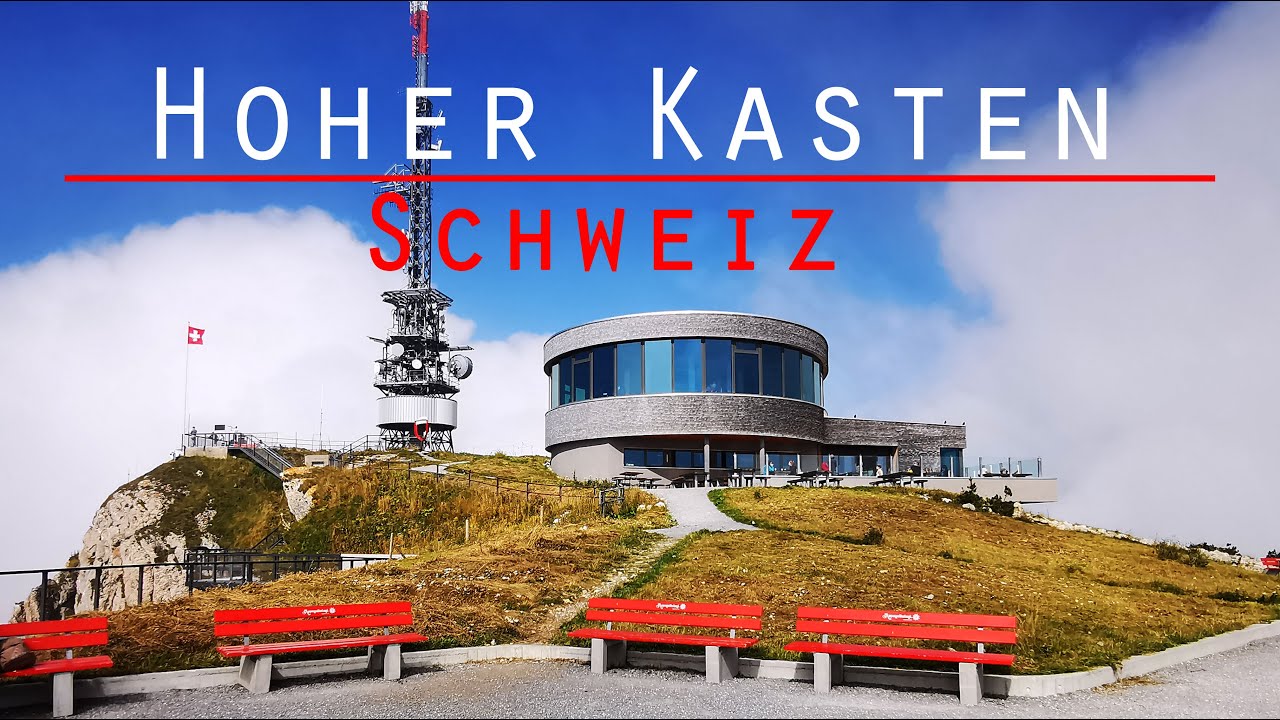 Hoher Kasten Alpstein  Wanderung in den Appenzeller Alpen in der Schweiz Swiss
