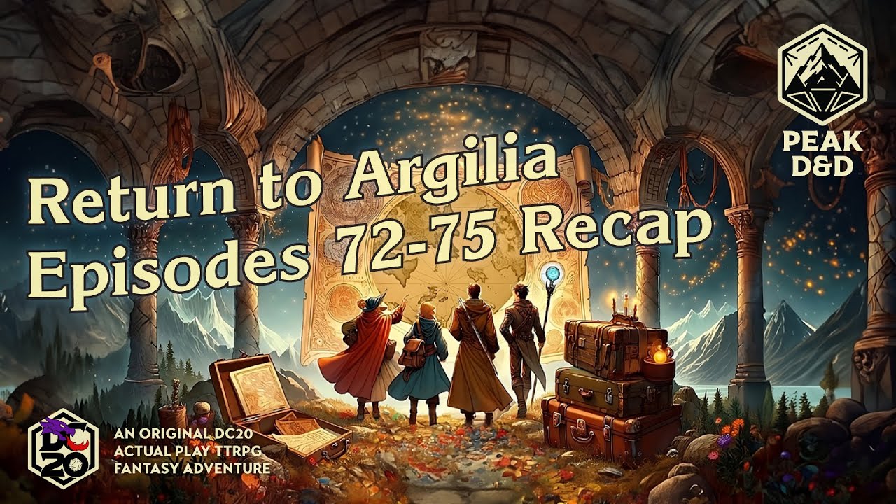 One Minute Recaps | Vol 19 (e72-75) | PeakD&D + DC20 Gameplay