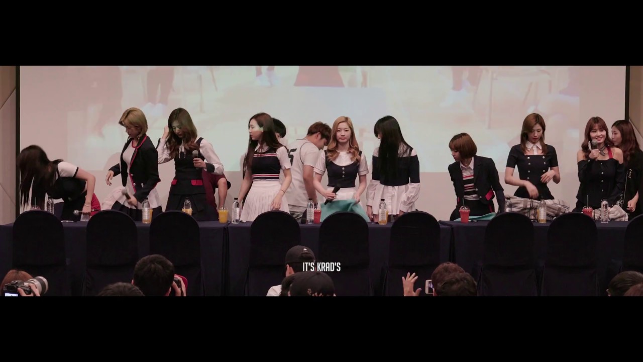 170611 트와이스 TWICE 대구 팬사인회 - 사인회 시작