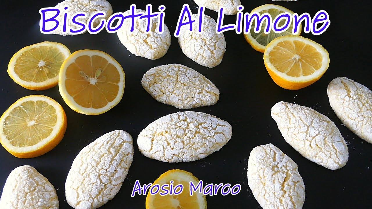 Biscotti Al Limone, super Facili e SuperVeloci