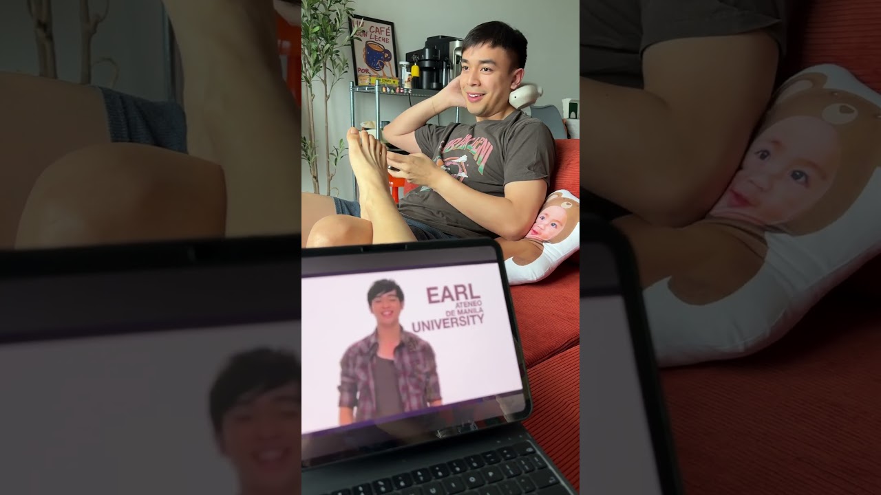 He doesn't like it when I watch videos from his previous life 🤣 #shorts #gaycouple