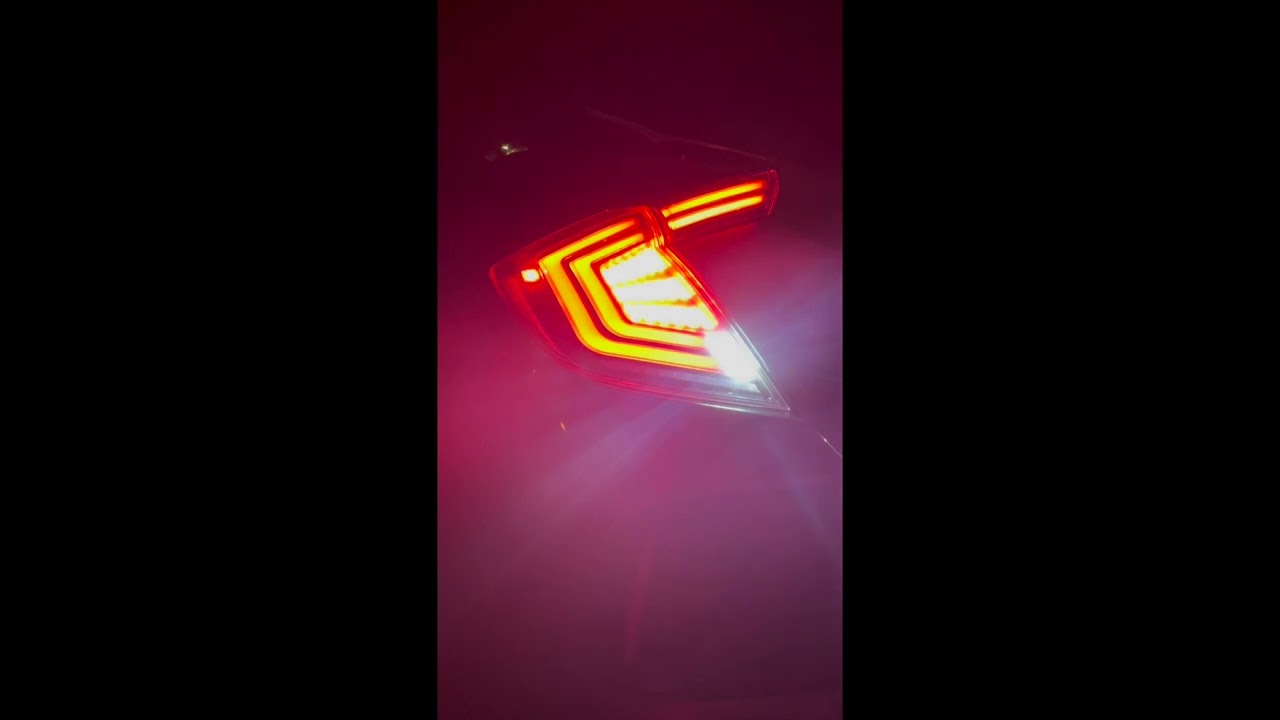 10th Gen Honda Civic Hatchback AlphaRex Tail Lights