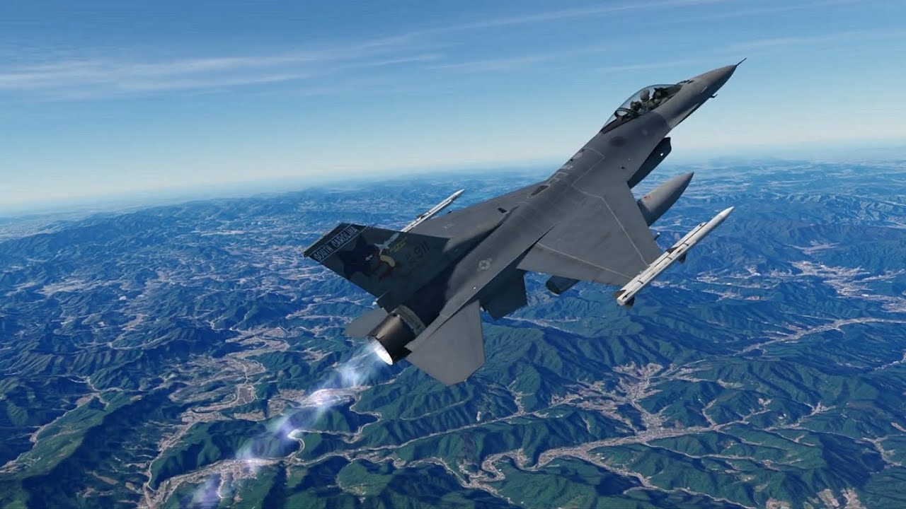 Falcon BMS 4.38 | New Terrain | Scenic Flight