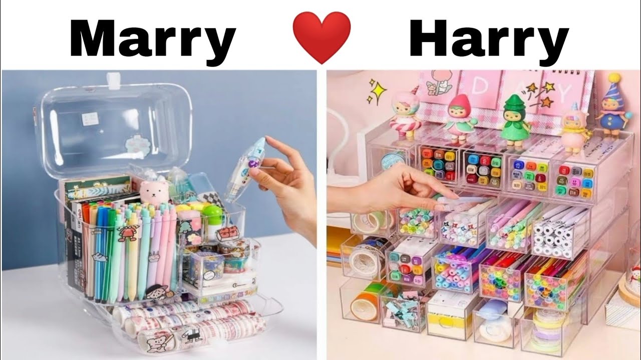 Marry or Harry ||school supplies||part 6||