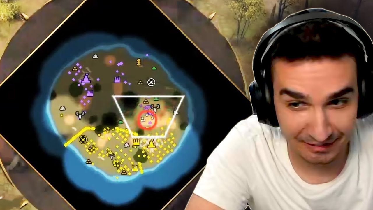 Beasty vs Corvinus on The Smallest 1v1 Map