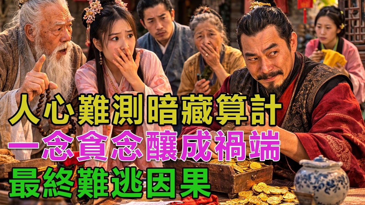 民間故事：人心難測暗藏算計，一念貪念釀成禍端，最終難逃因果