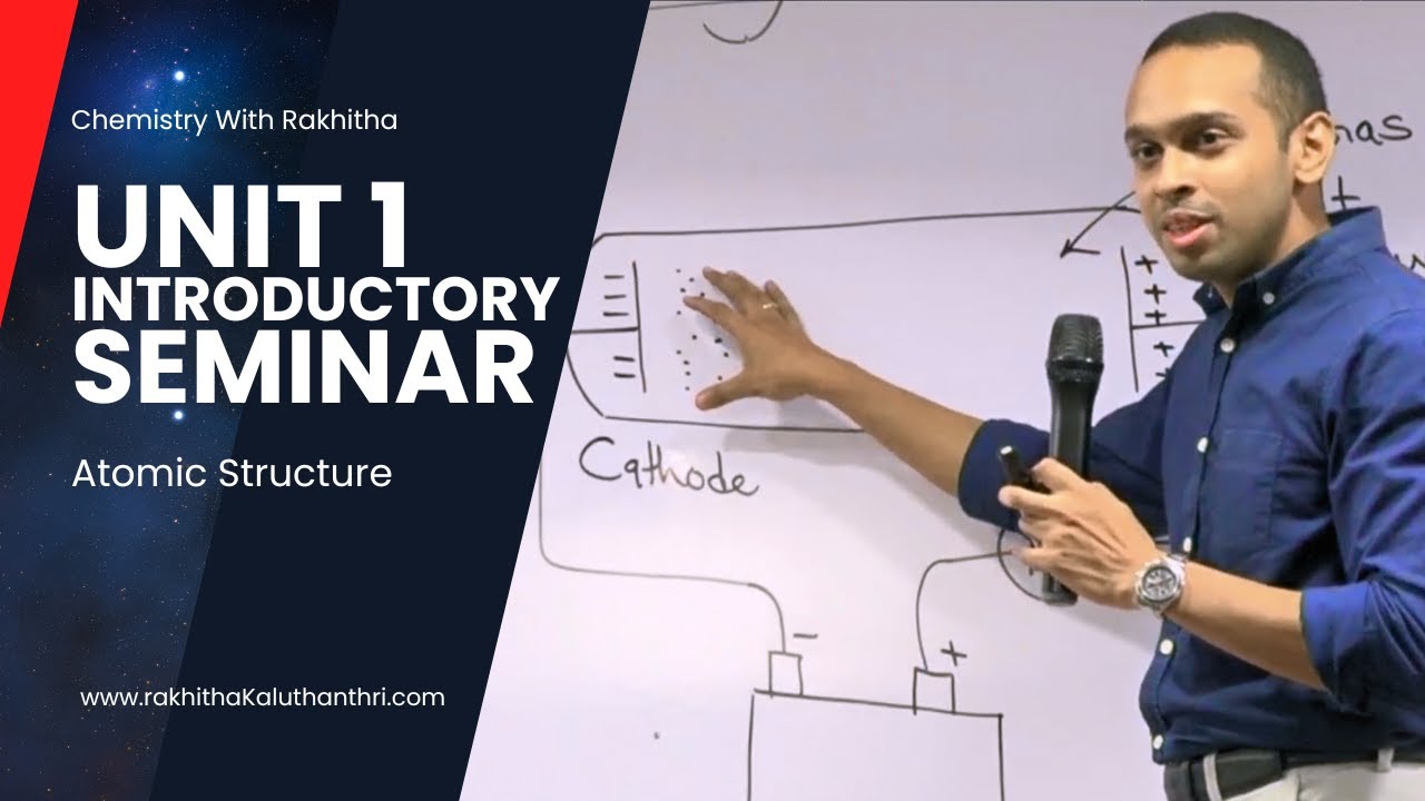 2026 GCE A/L Chemistry English Medium Introductory Seminar - Unit 1 - Atomic Structure