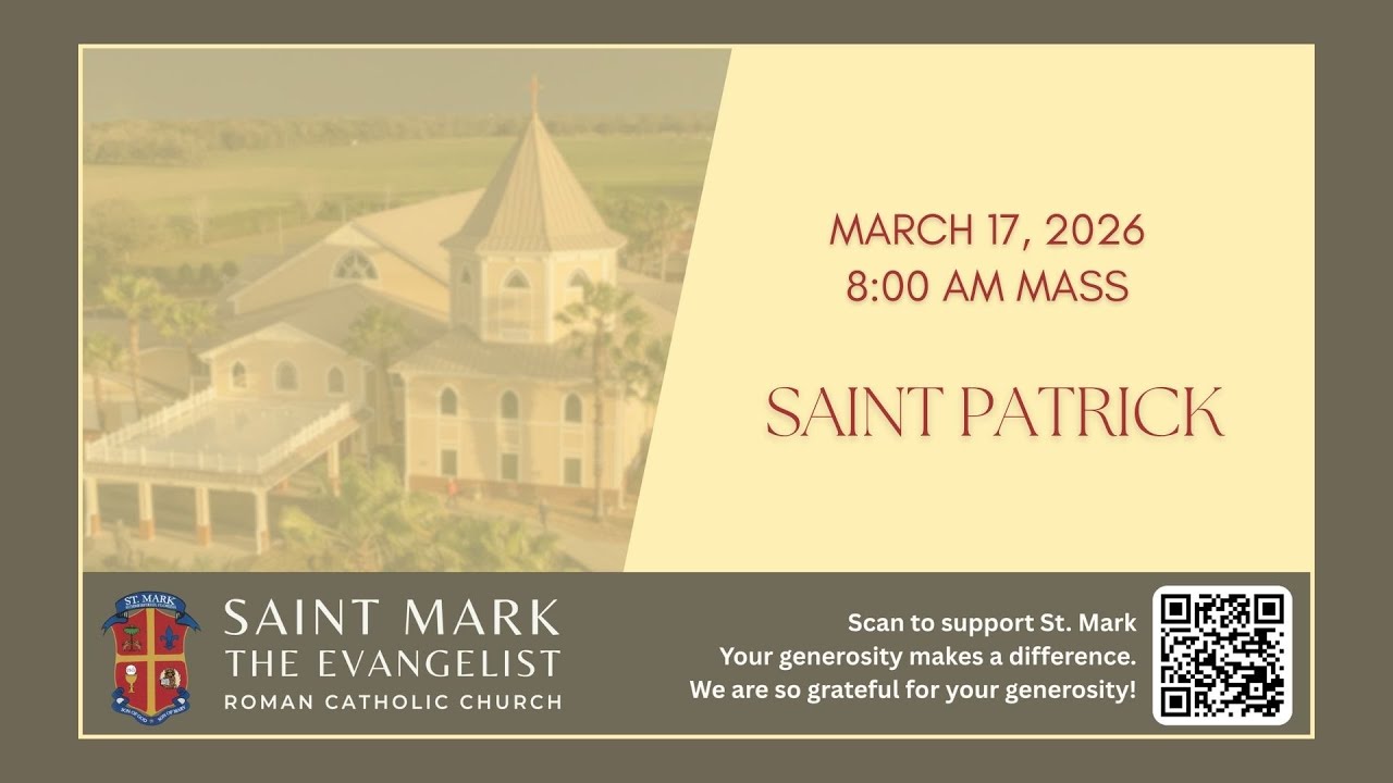 8:00 AM Mass for March 17