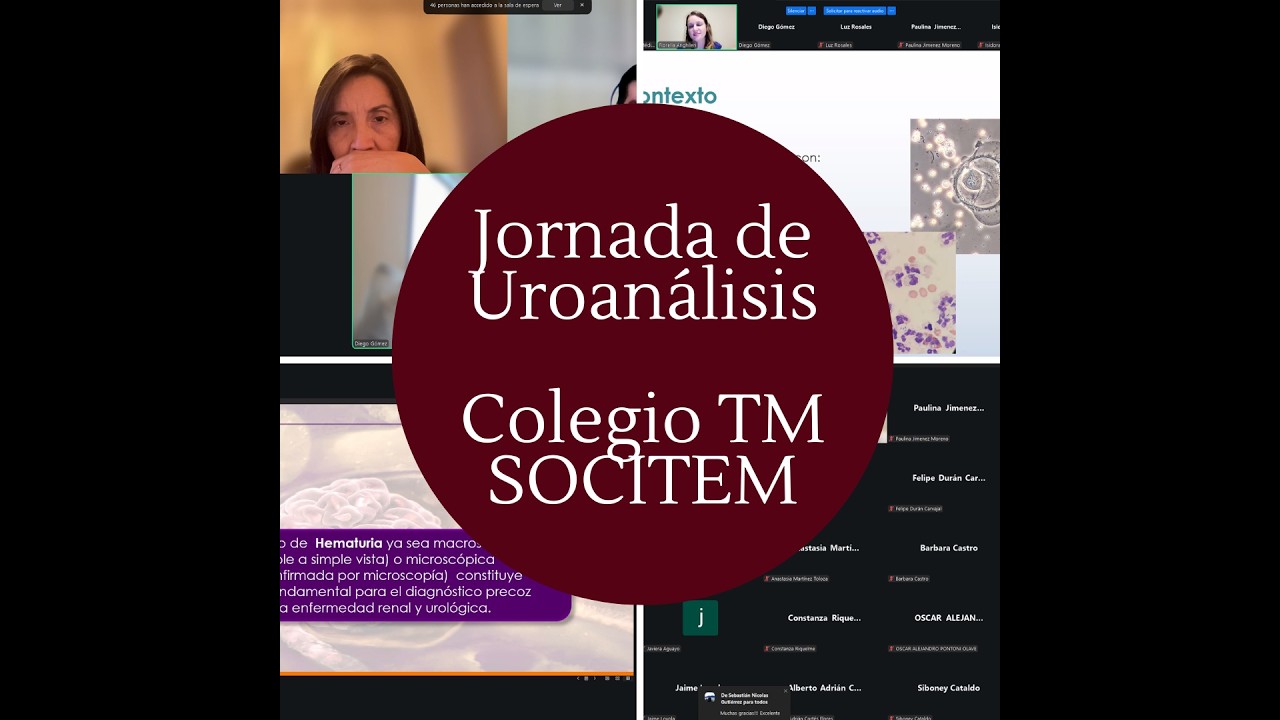 Jornada de Uroanálisis - Colegio de Tecnólogos Médicos y SOCITEM Chile