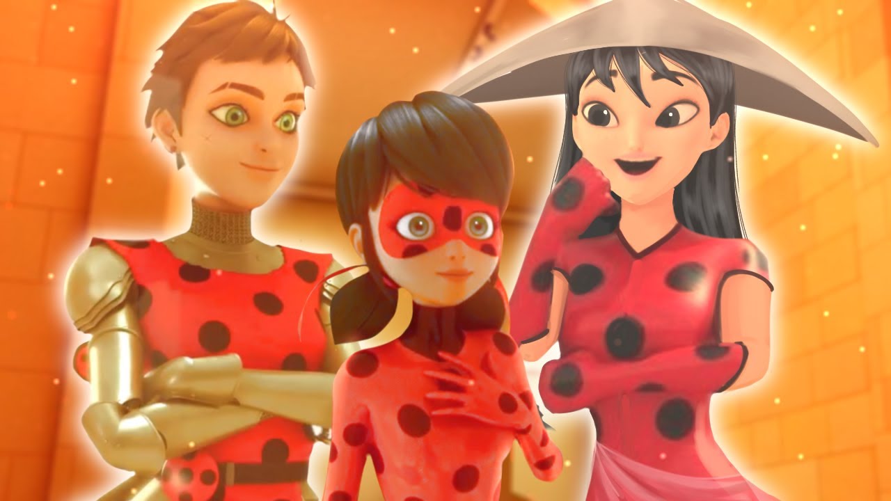 MARINETTE ENCONTRA AS LADYBUGS DO PASSADO!! ANÁLISE DE REUNIÃO!!