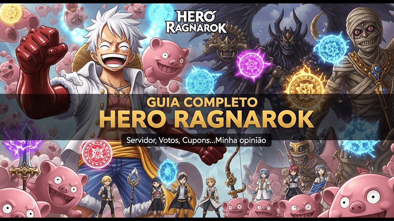 HERO RAGNAROK GUIA GERAL COMPLETO HERO RAGNAROK 