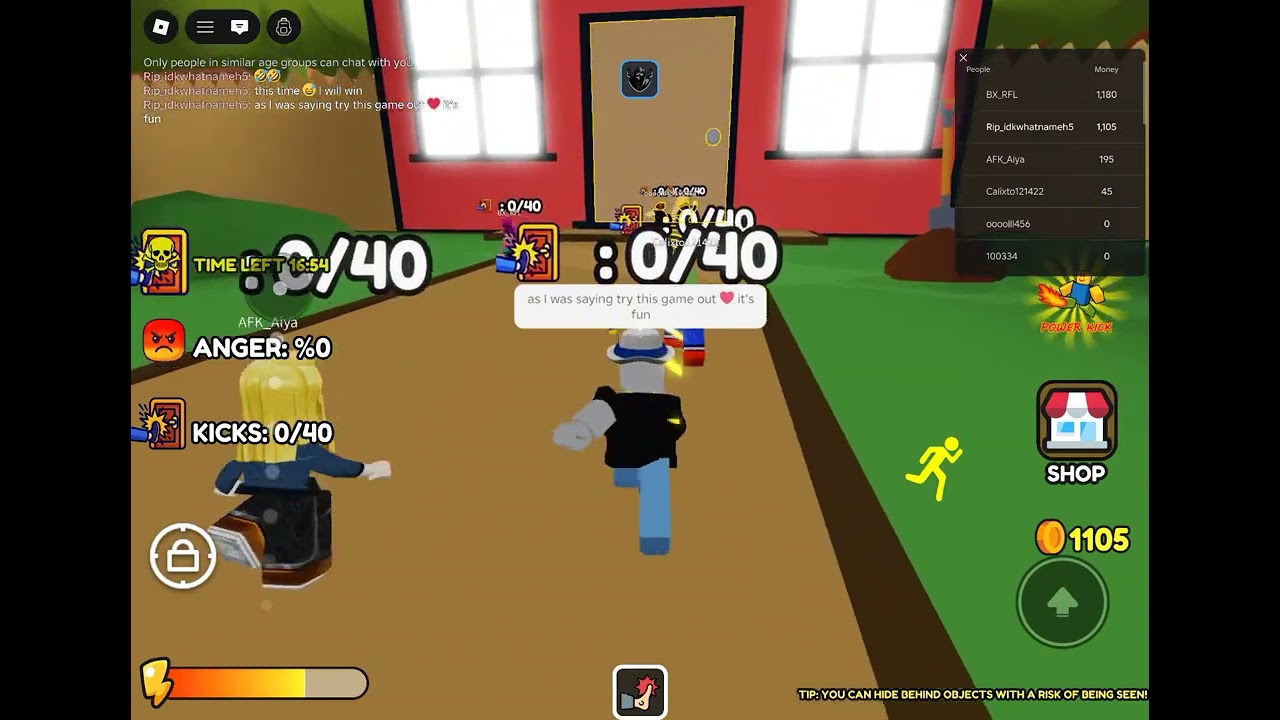 Kick the door 