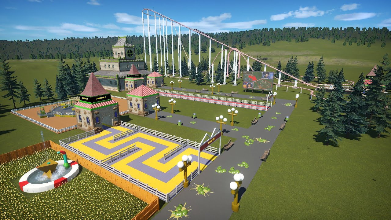 RCT Classic - Xell's Looping Rollercoaster | Game Coaster | Planet Coaster