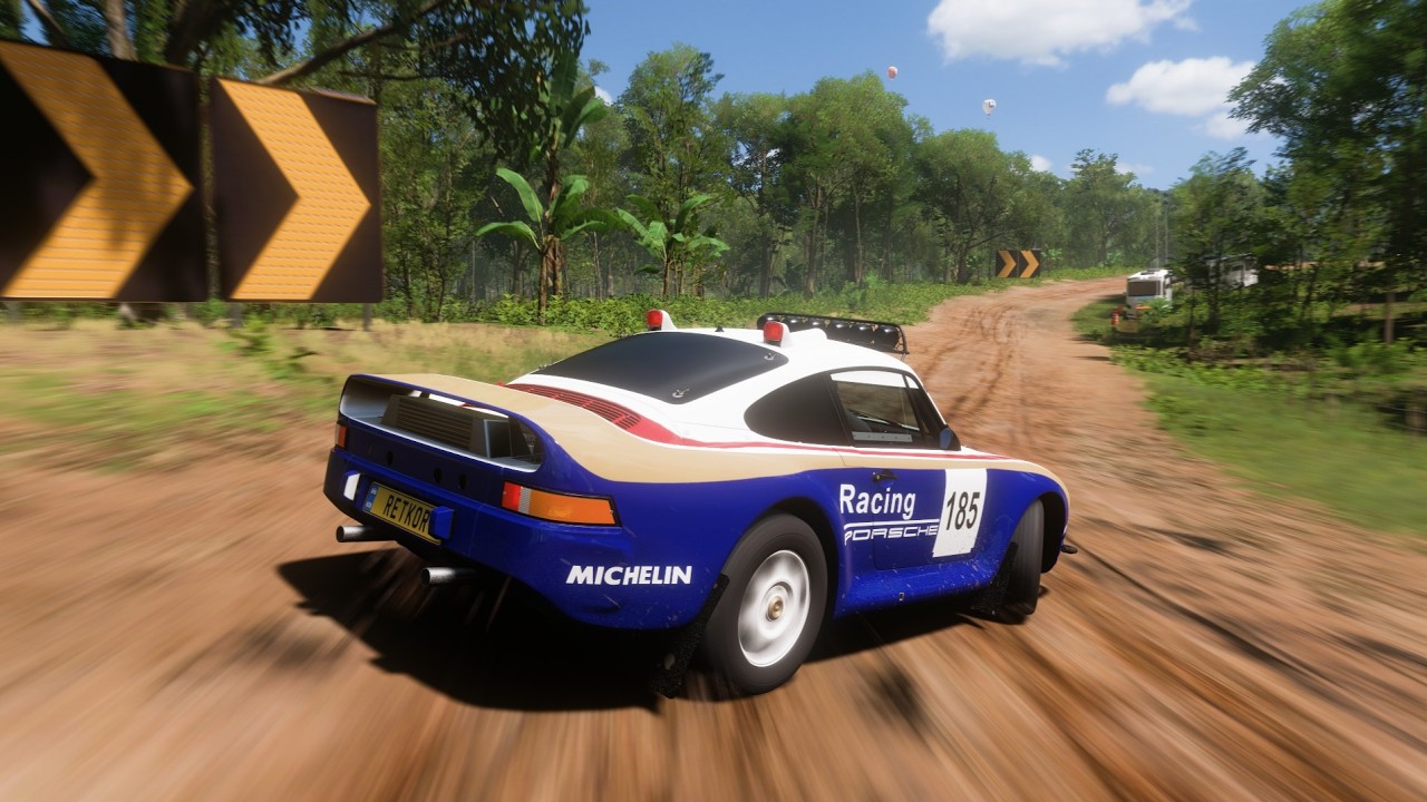 800HP Porsche 959 Off-Road Rally Race | FH5