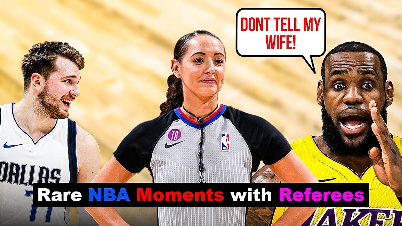 RARE NBA Moments with Female Referees!!