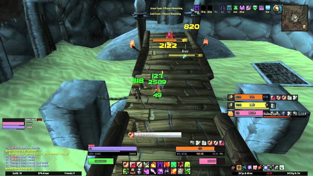 Affliction Warlock Arena Cataclysm