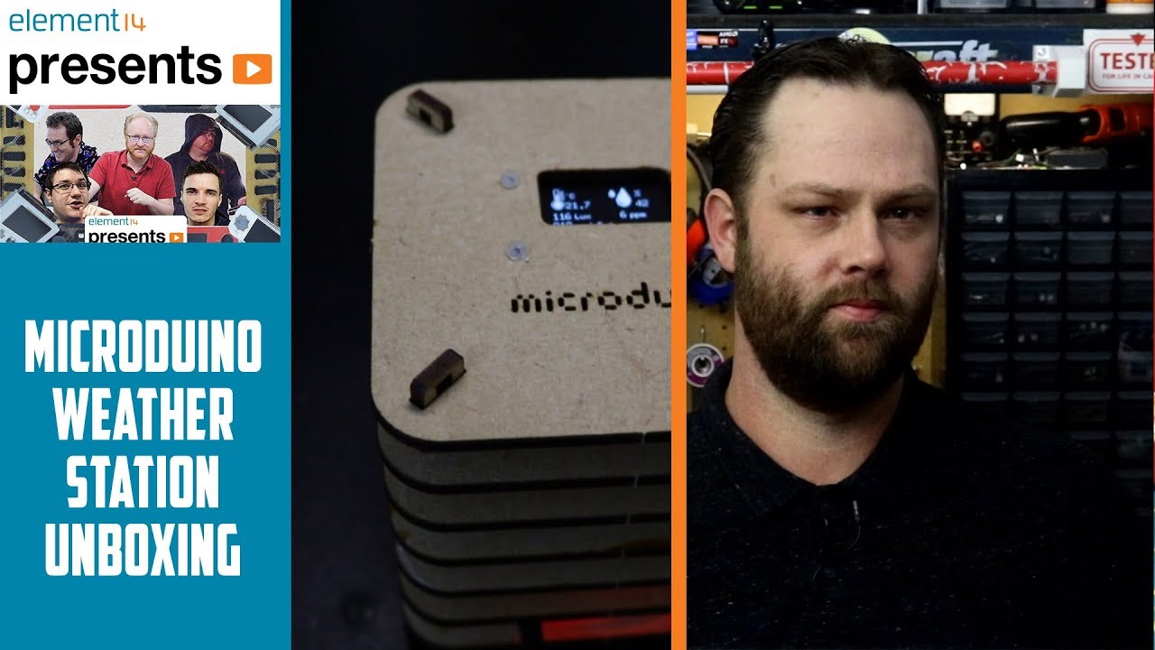 Microduino Weather Station Unboxing