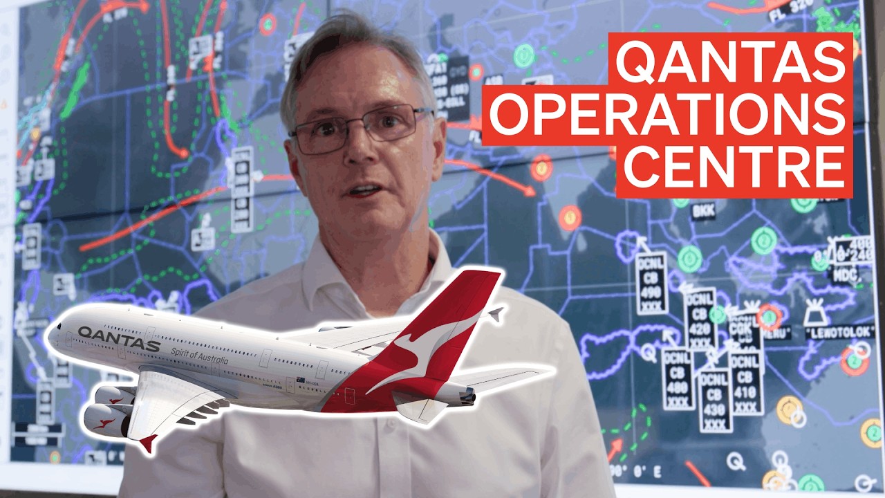 Inside the Qantas Operations Centre