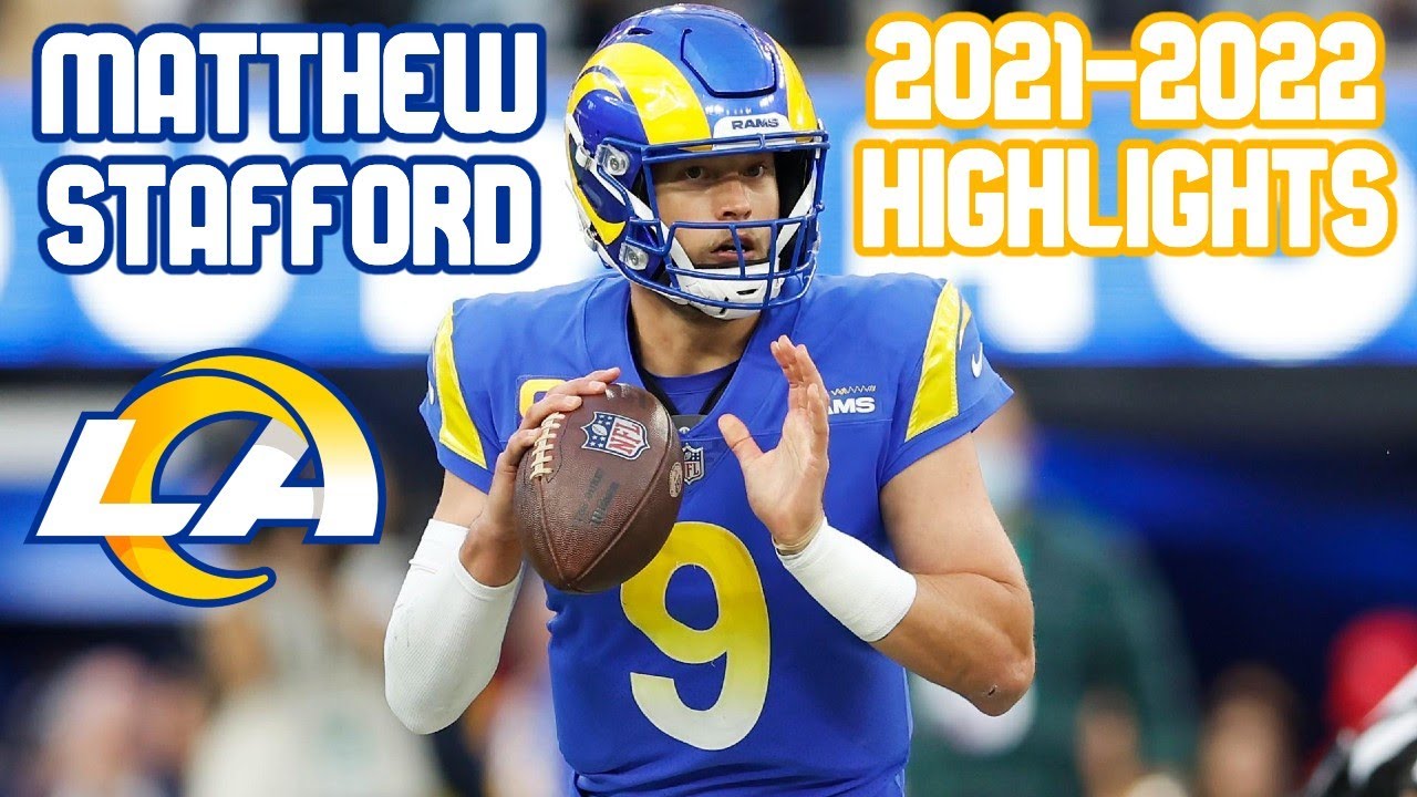 Matthew Stafford 2021-2022 Highlights