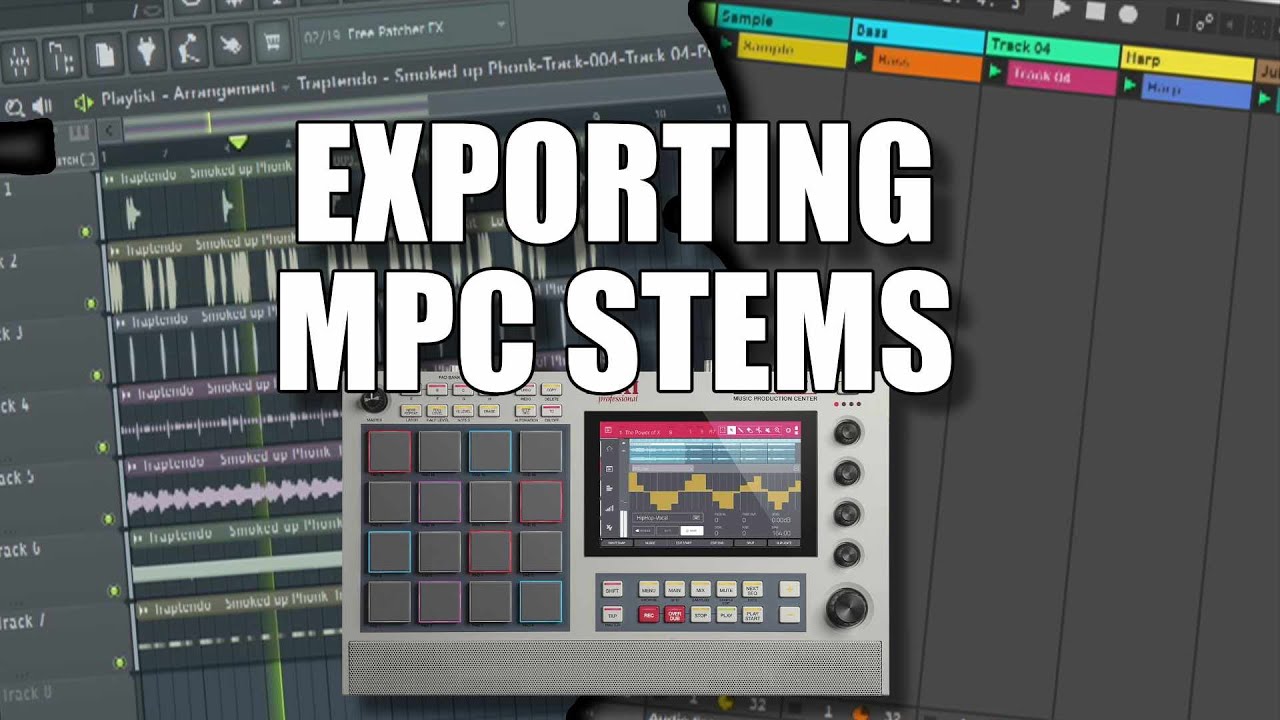 AKAI MPC LIVE II Экспорт стемов для DAWS [Ableton Live и FL Studio]