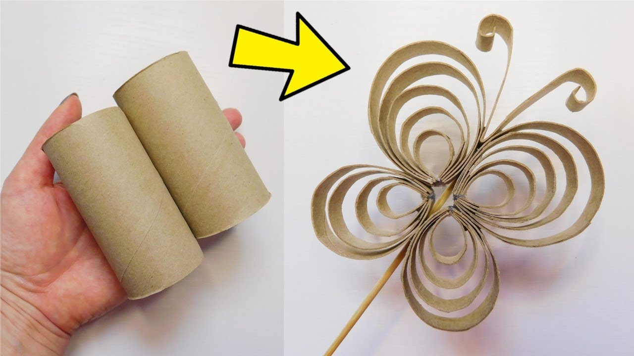 I Fly with Butterfly 🦋 Super Idea for Crafty People 🤩 Toilet Paper Rolls Art Project DIY